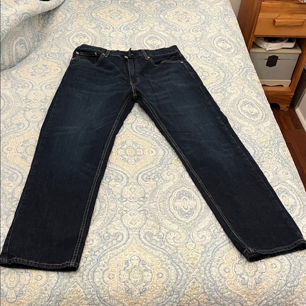 Levi's Men's Deep Indigo Straight Jeans
